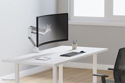 Neomounts desk monitor arm for curved ultra-wide screens image 14